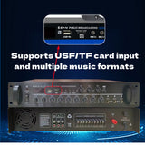 CCF SP-FM Panel 3 Zone Echo Bluetooth PA Amplifier 70V 100V RMS 100W-7