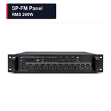 CCF SP-FM Panel 3 Zone Echo Bluetooth PA Amplifier 70V 100V RMS 200W-1