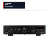 CCF Sunbuck Style 2000W 5 Channel Digital Karaoke Amplifier Black-1