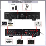 CCF Sunbuck Style 2000W 5 Channel Digital Karaoke Amplifier Black-9