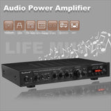 CCF Sunbuck Style 2000W 5 Channel Home Theater Amplifier Gold-6