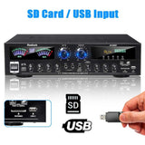 CCF Sunbuck Style 4000W 5 Channel Bluetooth Home Theater Amplifier Black-4