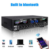 CCF Sunbuck Style 4000W 5 Channel Bluetooth Home Theater Amplifier Black-5