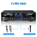 CCF Sunbuck Style 4000W 5 Channel Bluetooth Home Theater Amplifier Black-6