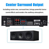 CCF Sunbuck Style 4000W 5 Channel Bluetooth Home Theater Amplifier Black-8