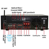 CCF Sunbuck Style 5.1CH Bluetooth Home Theater Amplifier 5.1 HDMI-11