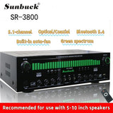 CCF Sunbuck Style 5.1CH Bluetooth Home Theater Amplifier 5.1 upgrade-2