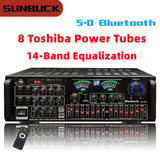 CCF Sunbuck Style 5000W 4.0CH Bluetooth Karaoke Power Amplifier-4