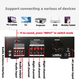 CCF Sunbuck Style 5000W 4.0CH Bluetooth Karaoke Power Amplifier-5