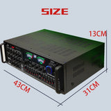 CCF Sunbuck Style 5000W 4.0CH Bluetooth Karaoke Power Amplifier-7
