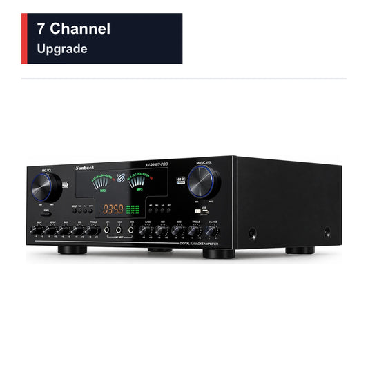 CCF Sunbuck Style 7 Channel Toroidal Bluetooth Karaoke Amplifier Upgrade-1