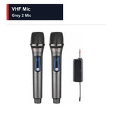 CCF VHF Dual Wireless Microphone Grey-1