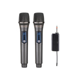 CCF VHF Wireless Dual Handheld Microphone Gold-3