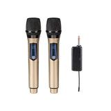 CCF VHF Wireless Dual Handheld Microphone Grey-3