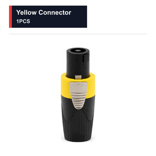 CCF Yellow Speaker Twist Connector 1PCS-1