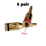 CCF Yellow Speakon Style Speaker Connector 1PCS-6