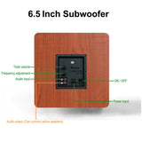 CCF iBass Style 6.5 inch Active Subwoofer Speaker Black-7