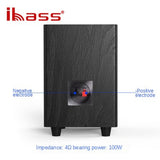 CCF iBass Style 6.5 inch Passive Subwoofer Speaker Black-8