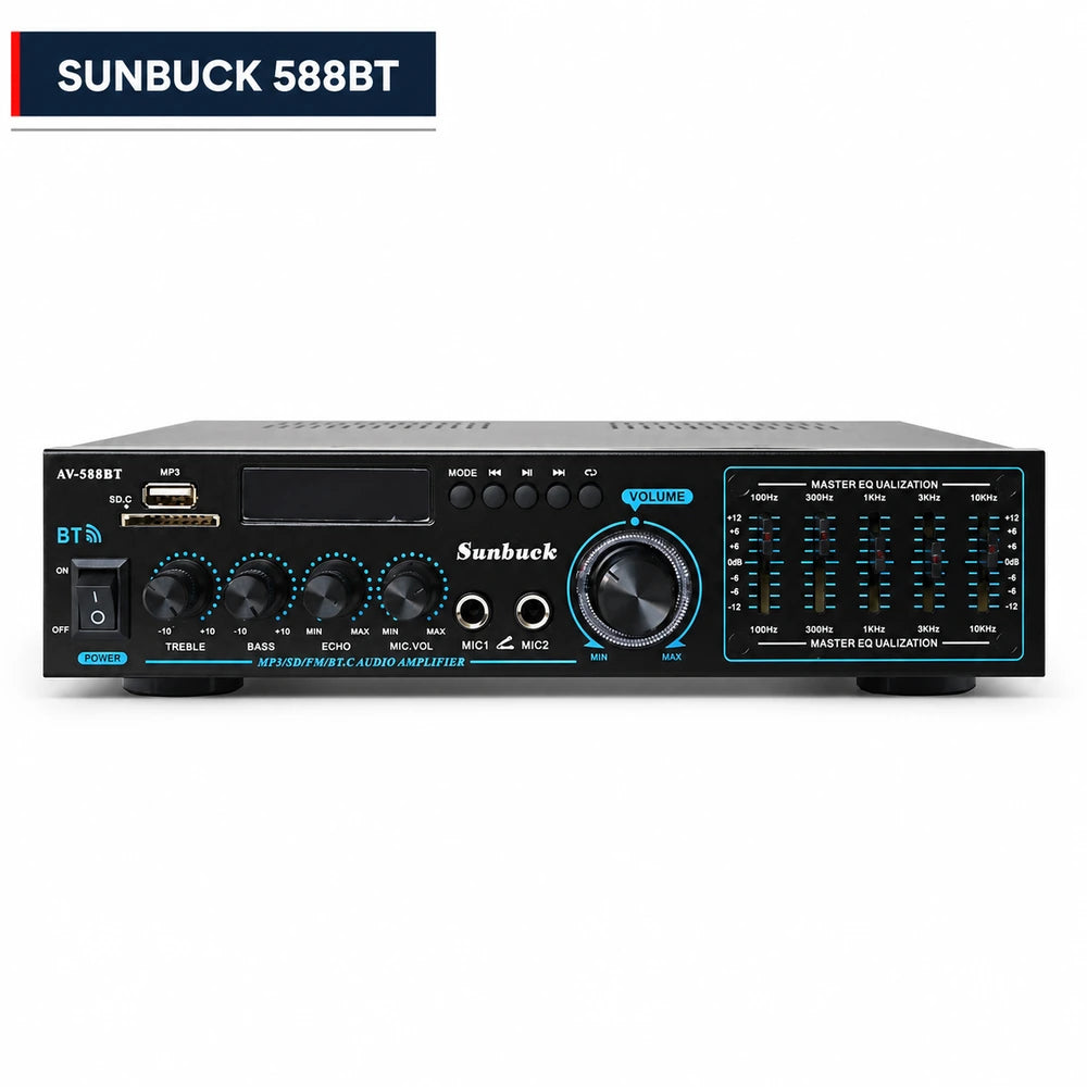 Sunbuck 588BT Mini Bluetooth Karaoke Amplifier-1