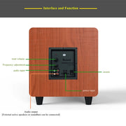 CCF 10 inch 2.1 Active Subwoofer Maple-10