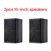 CCF 10 inch Crisp Sound Karaoke Speaker 2 pcs