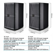 CCF 10 inch Crisp Sound Karaoke Speakers 2 Pack-16