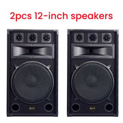 CCF 12 inch Horn Karaoke Speaker 2 pcs