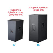 CCF 12 inch Passive Karaoke Speaker 1 Pack-5