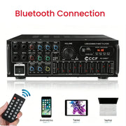 CCF 2 Channel Bluetooth Home Karaoke Amplifier-4