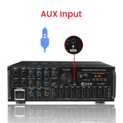 CCF 2 Channel Bluetooth Home Karaoke Amplifier-5
