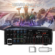 CCF 2 Channel Bluetooth Home Karaoke Amplifier-6