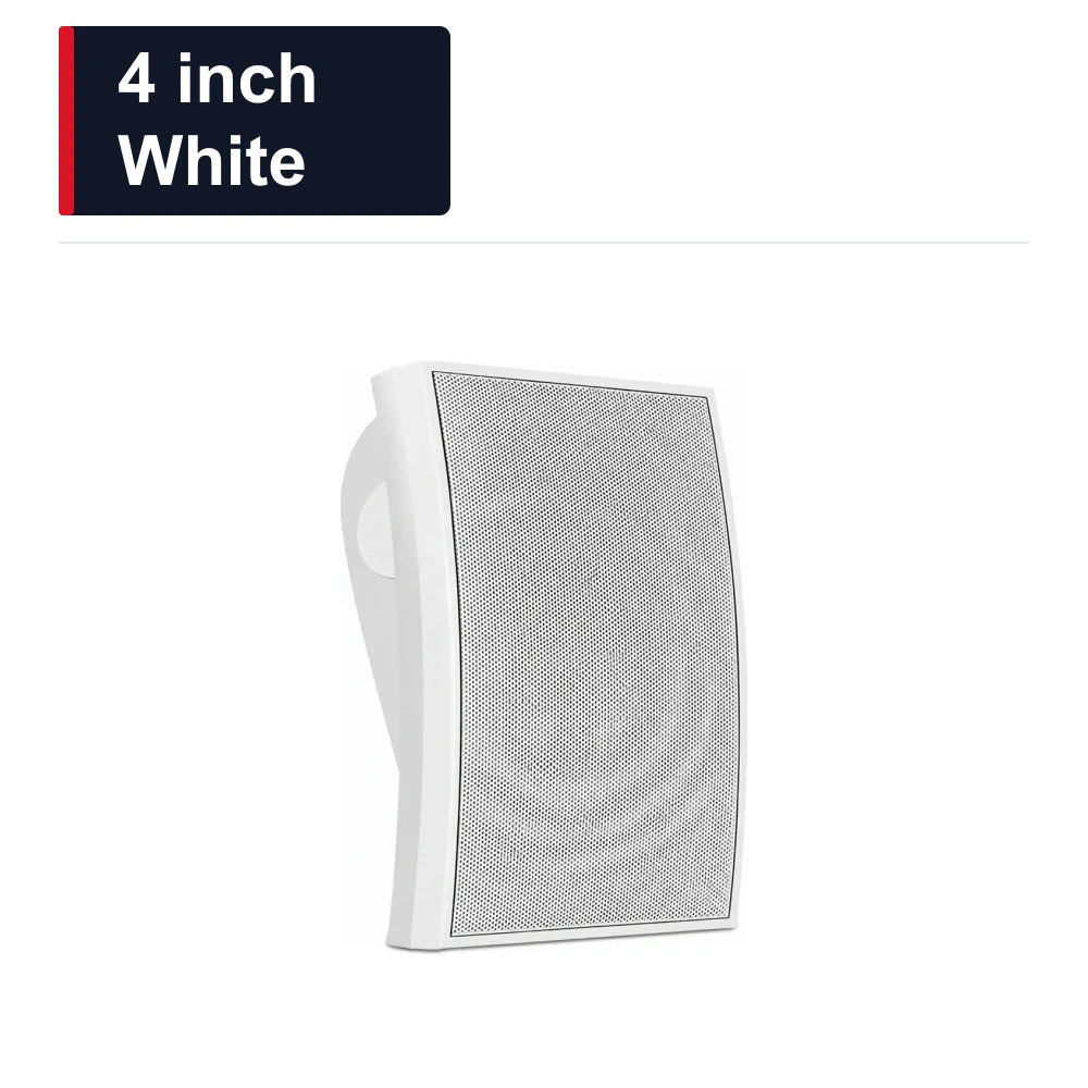 CCF 4 inch White Wall Mounted PA Speaker-1