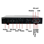 CCF 5.1 Bluetooth Home Theater Amplifier-7