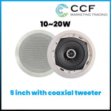 CCF 5 inch Coaxial Ceiling PA Speaker-1