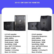 CCF 6.5 inch Passive Karaoke Speaker Pair-10