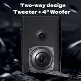 CCF 6.5 inch White Wall Mounted PA Speaker-6