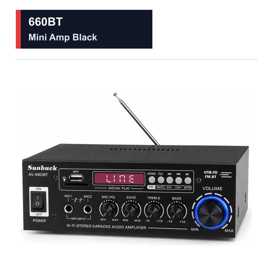 CCF 660BT Mini Bluetooth Amplifier Black-1