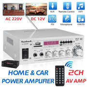 CCF 660BT Mini Bluetooth Amplifier White-6