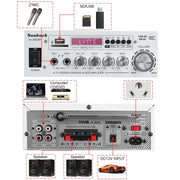 CCF 660BT Mini Bluetooth Amplifier White-7