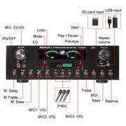 CCF 7 Channel Karaoke Amplifier Standard-5