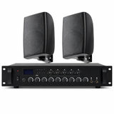 CCF 70V 110V 5 inch Wall Speaker PA System Set 3 Speakers-2