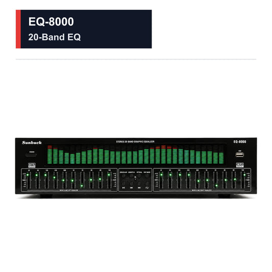 CCF EQ-8000 20-Band Graphic Equalizer-1