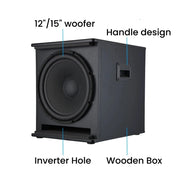 CCF Passive Subwoofer Speaker 12 inch-4
