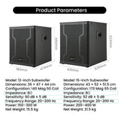 CCF Passive Subwoofer Speaker 15 inch-6