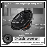 CCF Trapezoid 6.5 inch Karaoke Speaker Pair-8