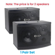 CCF Trapezoid 6.5 inch Passive Karaoke Speaker Pair-15