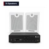 CCF 6.5 inch Wall Speaker PA System 10 Speakers main image 10 Speakers
