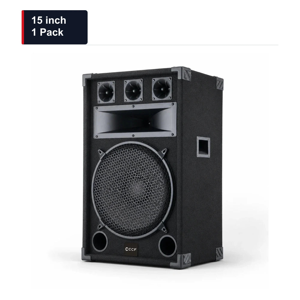 CCF 15 inch Horn Karaoke Speaker 1 Pack main image 15 inch / 1 Pack