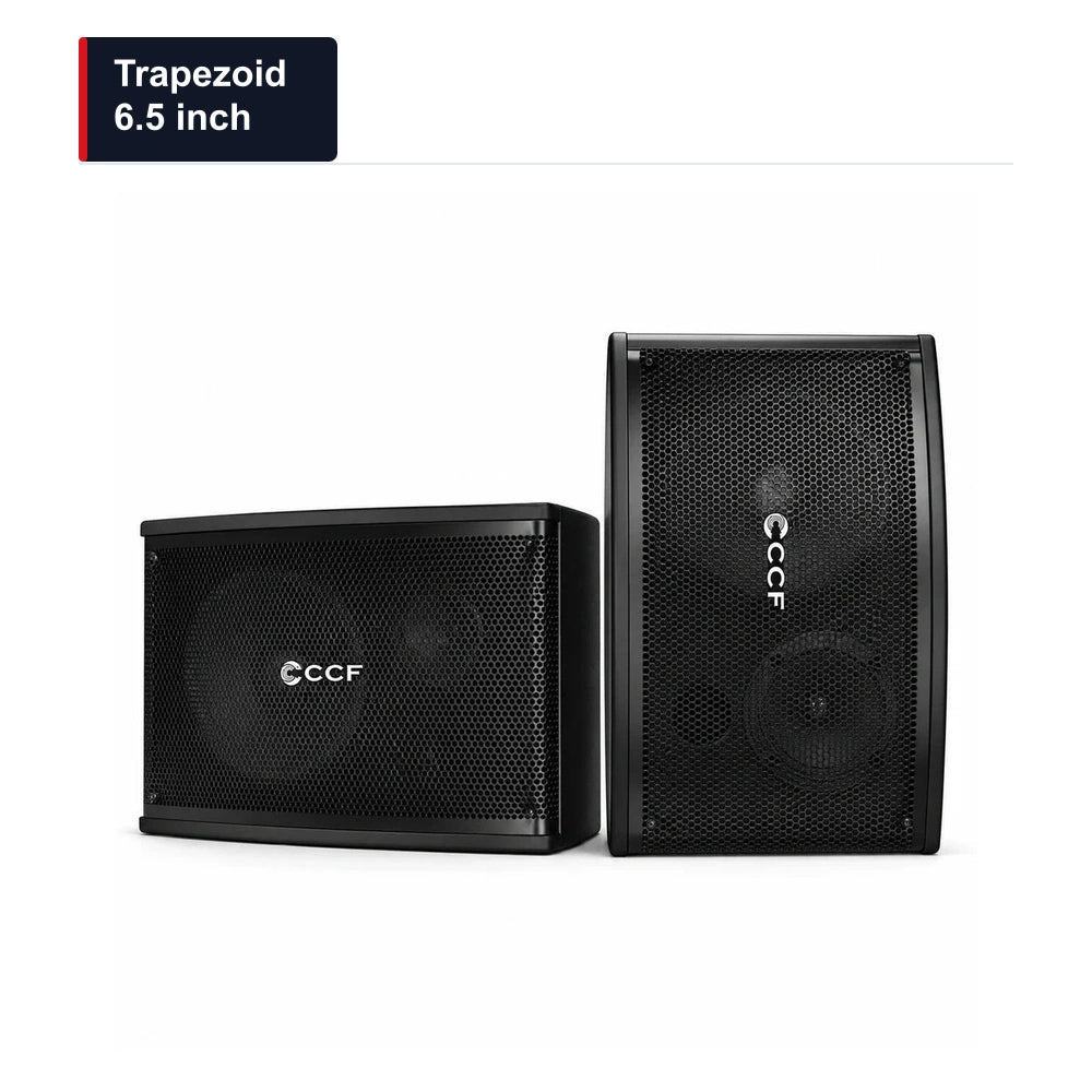 CCF Trapezoid 6.5 inch Passive Karaoke Speaker Pair main image Trapezoid / 6.5 inch