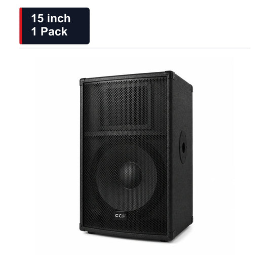 CCF 15 inch Passive Karaoke Speaker 1 Pack main image 15 inch / 1 Pack xlarge
